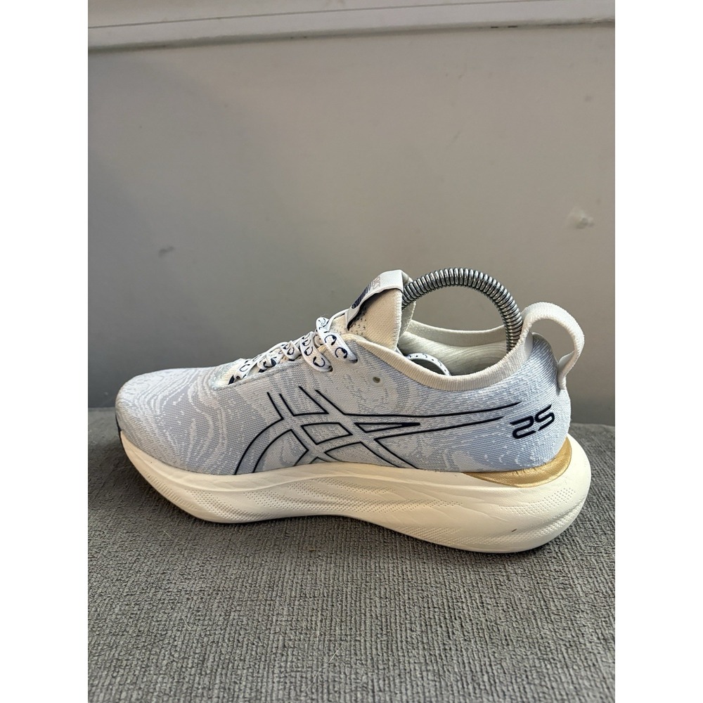 Asics Athletic Shoes in Cream and Black - Picture 7 of 11